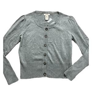 NEW Sundance Women’s Petite XS Cotton Gray Cardigan